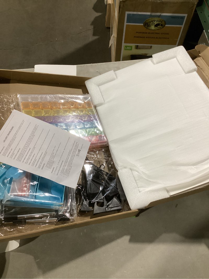 artdot a3 led light pad for diamond art kits for adults, usb powered light board kit, adjustable bri