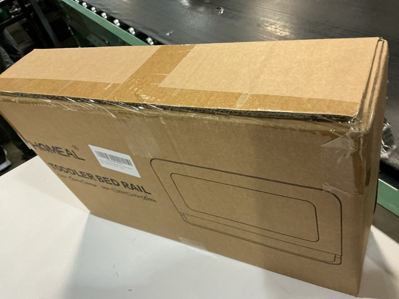 Condition photo showing New/Like New for HOMEAL Bed Rail for Toddlers - 59"x24" Extra Long Foldable Toddler Bed Rails for King, Queen, Twin, Full, Double Bed - Breathable Guard Rail for Toddlers with U-Shape Base, Grey