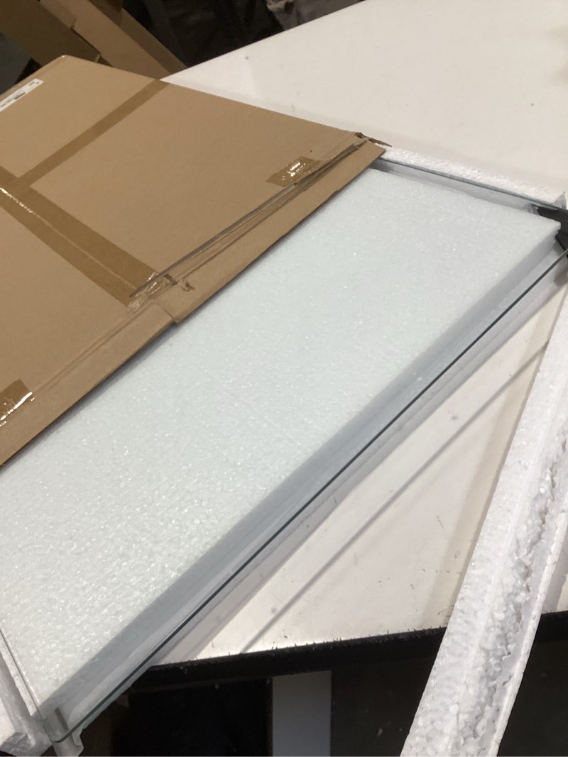 Condition photo showing Good Condition for crisper glass replacement compatible with frigidaire 240350608/ap2115928-24" x 15.5" x 1/8" tempered glass crisper drawer cover insert compatible with kenmore, electrolux, crosley, and more