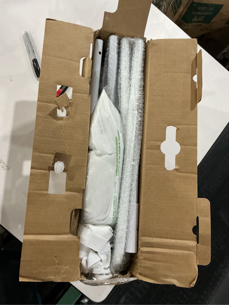 Condition photo showing New/Like New for ComfyBumpy 1-Pack Bed Rail for Toddlers 55.5" L x 19.5" H | Toddler Bed Rails for Twin, Full, Queen & King Mattress Size | Swing Down Rail Guard | Mattress Side Rail for Kids | White White 55.5”L x 19.5”H | 1-Pack