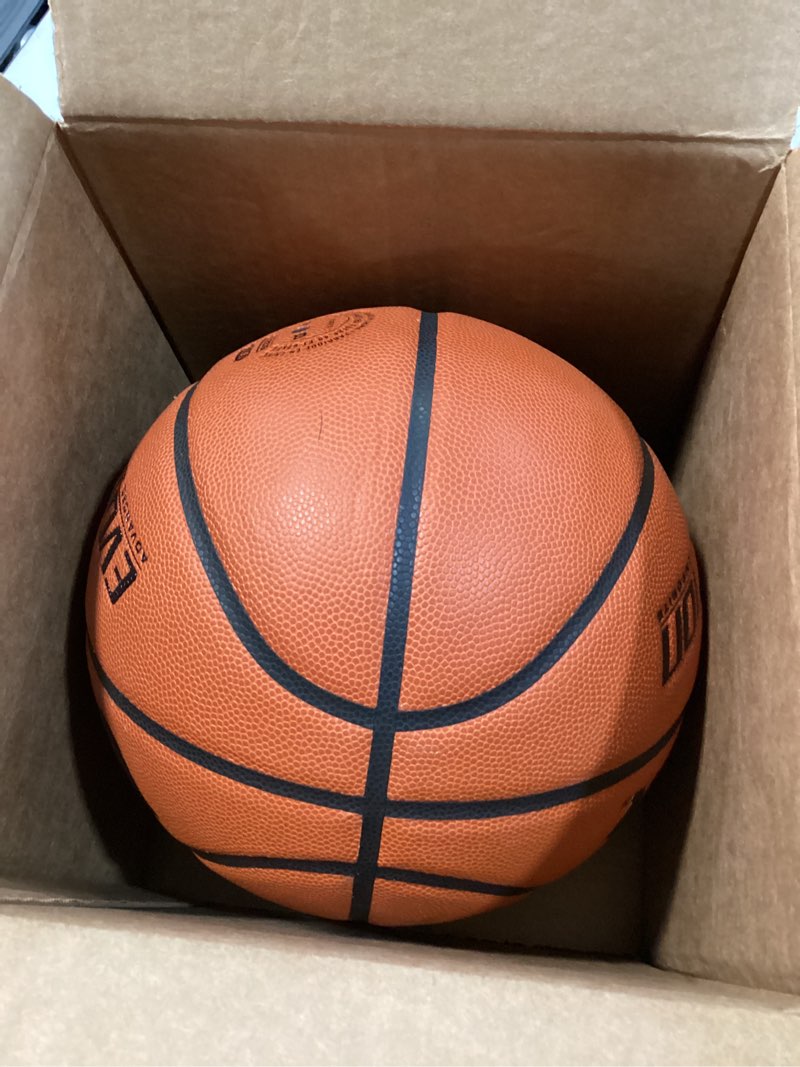 Condition photo showing Good Condition for WILSON Evolution Indoor Game Basketballs - Size 5, Size 6 and Size 7 Brown - Game Ball Size 7 - 29.5"