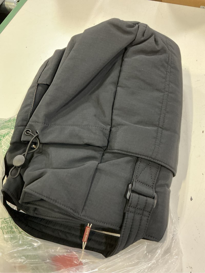 Condition photo showing Good Condition for lovevook tote bag for women, puffy work tote with large cup holder, quilted laptop bag travel tote shoulder bag handbag 17.3 inch black