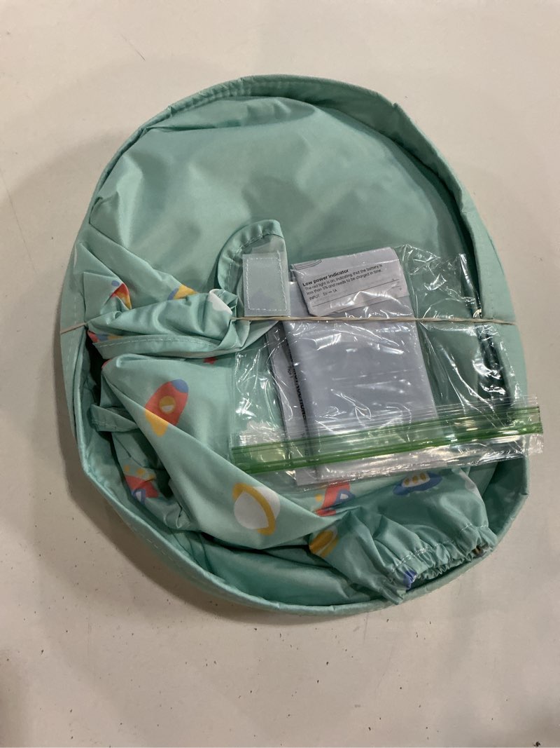 Condition photo showing Good Condition for food catcher for stokke tripp trapp high chair, coverall baby feeding bib, long sleeves eating bib for highchair and table, detachable, waterproof, baby feeding accessories, universal fit, green