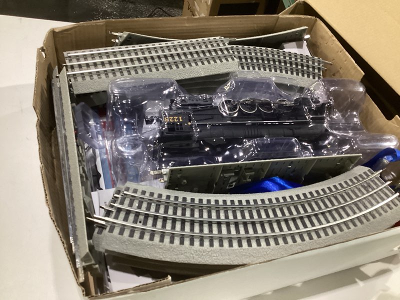 Condition photo showing Good Condition for lionel the polar express electric o gauge bluetooth 5.0 model train set with remote traditional, not tested