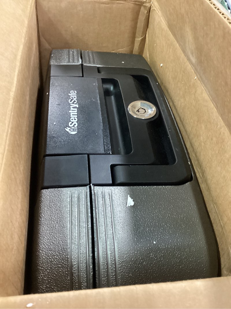 Condition photo showing Good Condition for Sentry Safe 0.28 cu. ft. Capacity  Fire Safe  Gray CFW20201