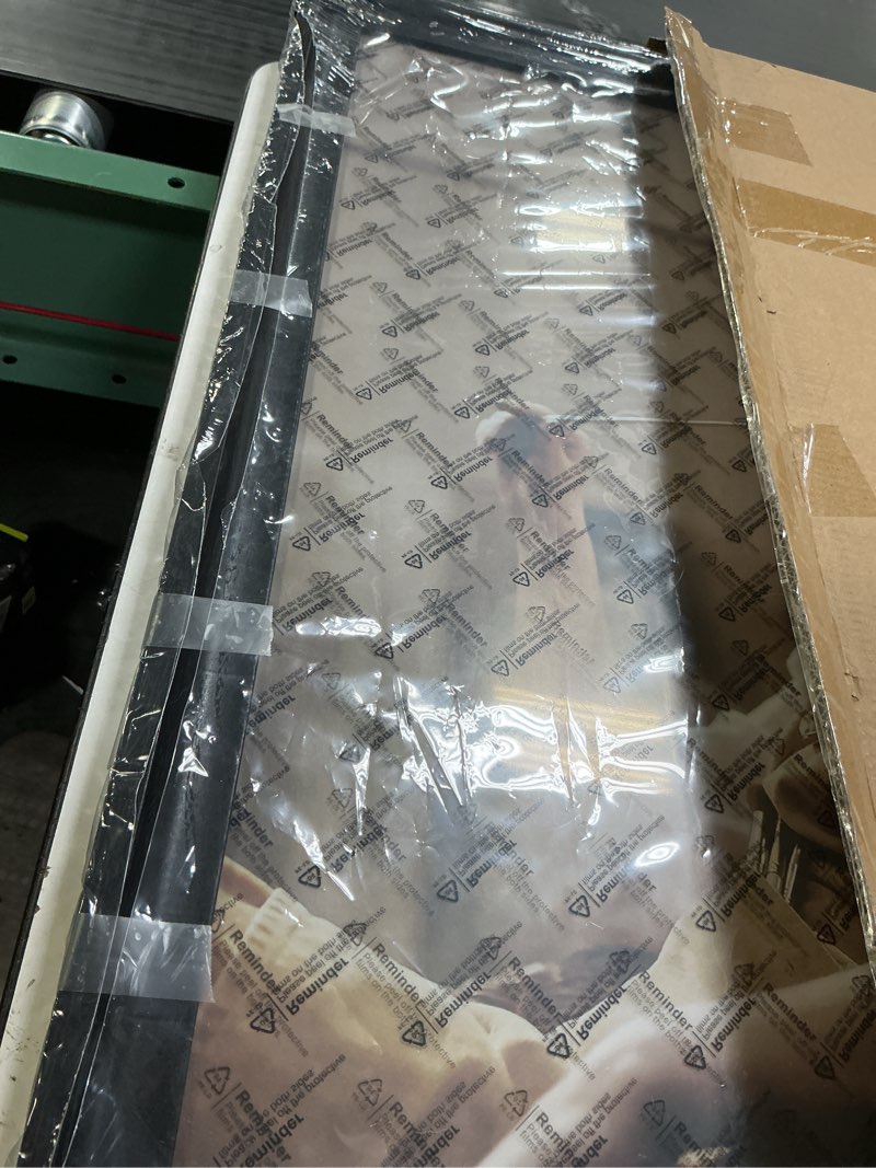 Condition photo showing As Is for 18x24 Frame Black with Elegant Concave Design – Large 18 x 24 Poster Frame for Wall, Home, Office & Gallery Display Black 18x24