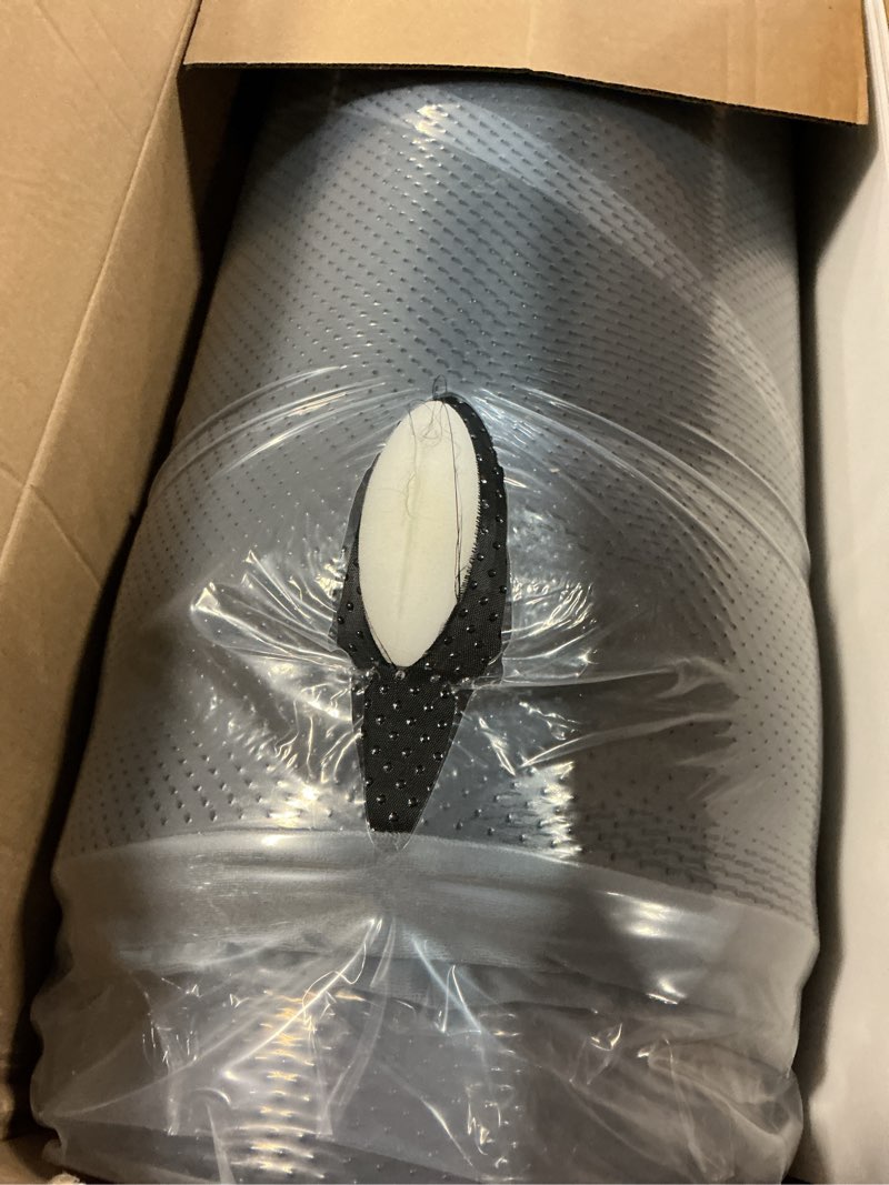 Condition photo showing Good Condition for tesla model y mattress, 2.6\" high-density foam foldable car camping bed with head support and storage bag included, 74\" x 43\" sleeping mat fits road trips & car camping, dark grey