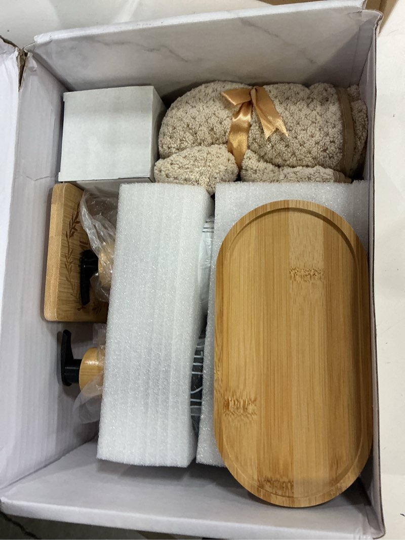 Condition photo showing Good Condition for house warming gifts new home, housewarming baskets for couples, homeowners, clients, women, realtors, closing gift for home buyers, 14 pcs welcome first apartment essentials