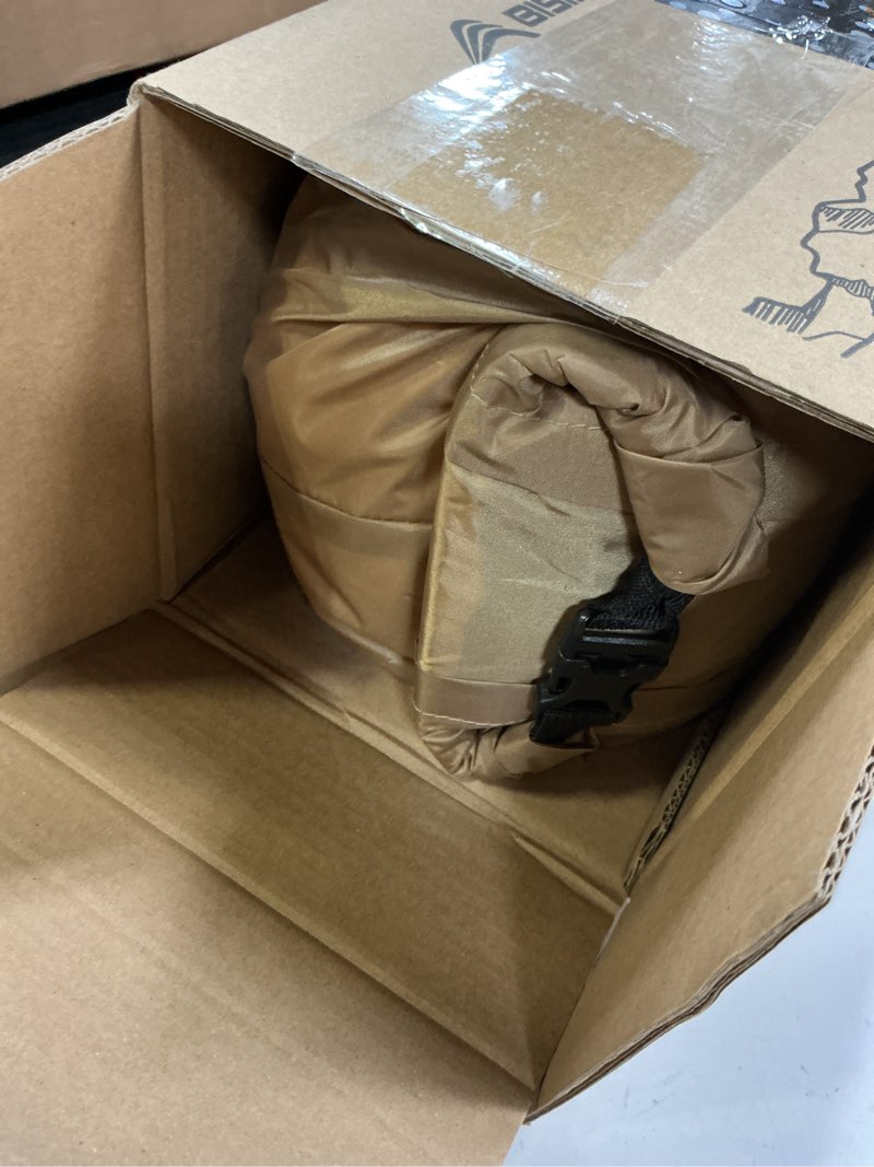 Condition photo showing Good Condition for bisinna 4 season tent for backpacking winter tents 2 person lightweight cold weather tents waterproof double layer all season tent aluminum alloy poles easy set up for camping, hiking, outdoor brown