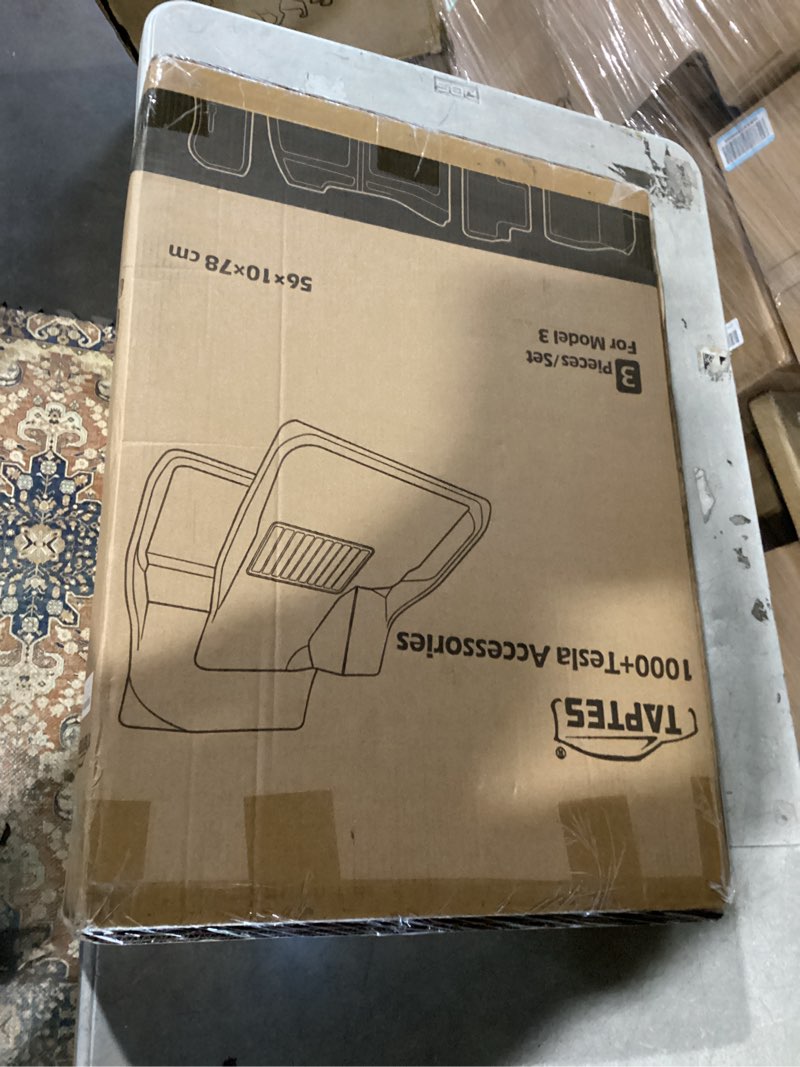 Condition photo showing Good Condition for taptes floor mats for tesla model 3 2017-2025 2026, premium all weather anti-slip waterproof floor liners car interior accessories - for model 3 highland 2025 2024 2023 2022 2021 2020 2019 2018 2017 3 pcs for tesla model 3 floor mats