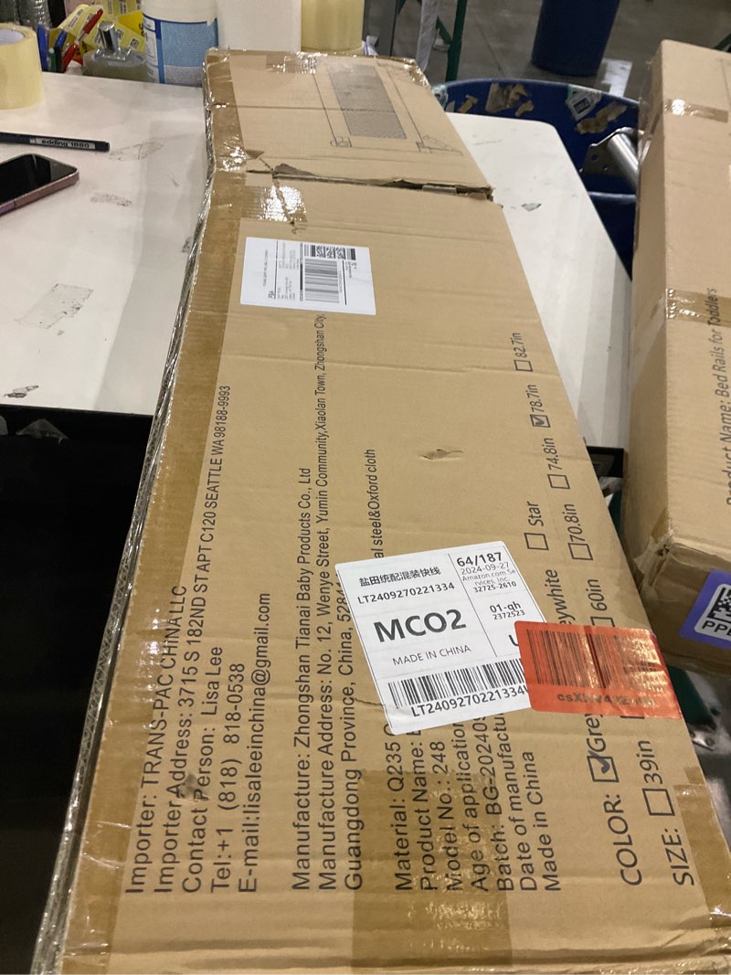 Bed red rails for toddlers