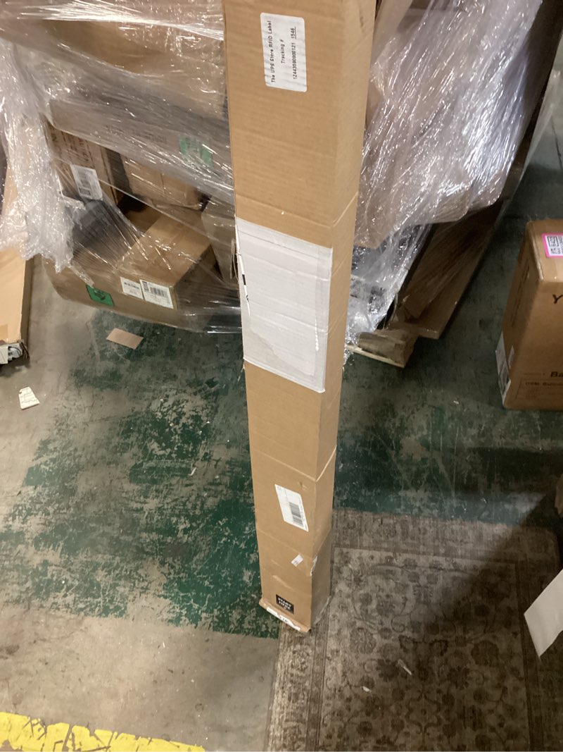Condition photo showing New/Like New for chicology vertical, door, shades, blackout blinds, window shade, for sliding doors oxford white (vinyl) 78" w x 84" h 78"w x 84"h oxford white (vinyl)