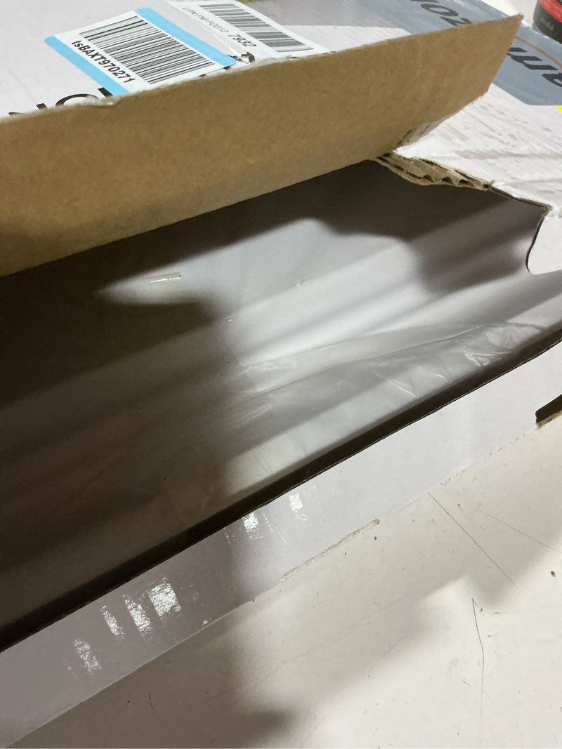Condition photo showing Good Condition for stickgoo pvc ceiling tiles, 2'x2' glue up ceiling panel white to prevent breakage cover 48 sq. ft, pack of 12 tiles 24"x24" white