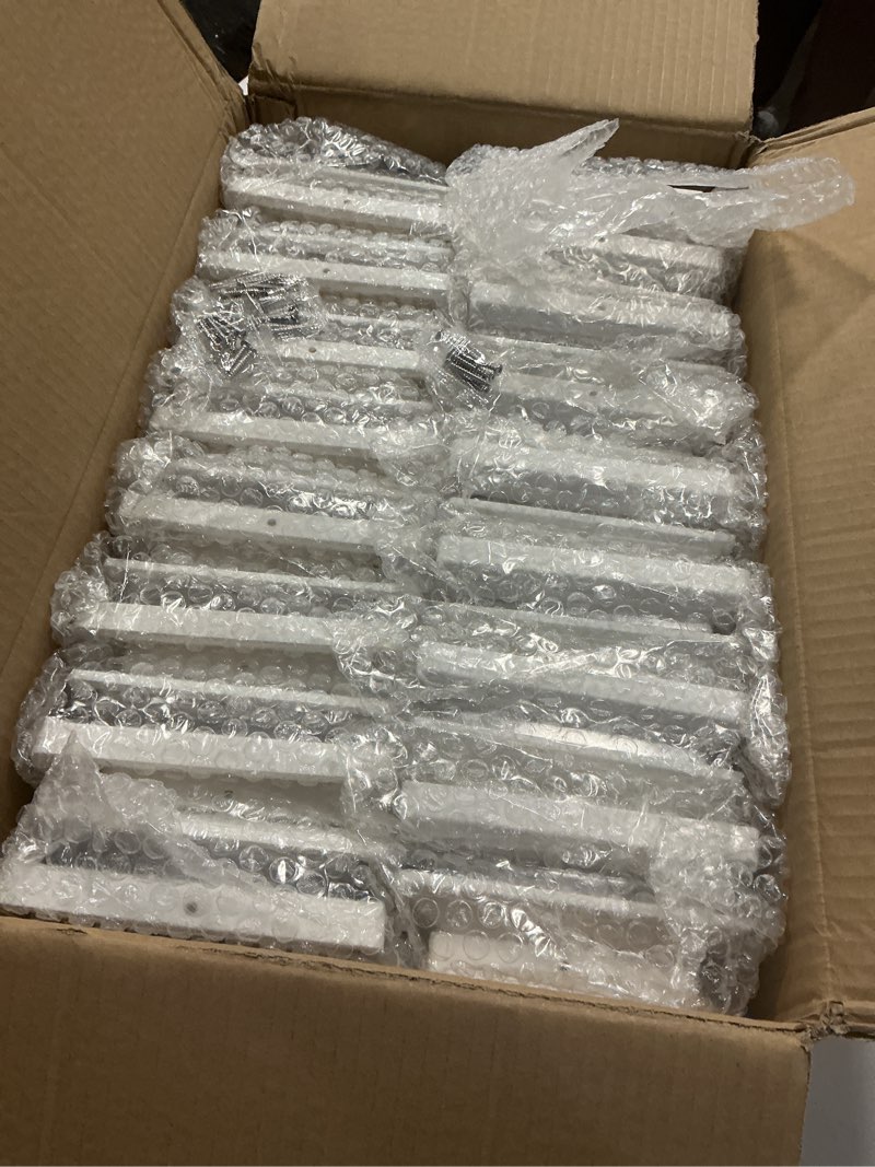 Condition photo showing Good Condition for APONUO 16 Pack Solar Post Cap Lights, 2 Modes(Warm/Cool Light) Outdoor Waterproof Fence Post Solar Lights, Solar Powered Garden, Patio, Deck Decor for 4x4, 5x5, 5.5x5.5 Wood & Vinyl Posts, White White 16 Pack