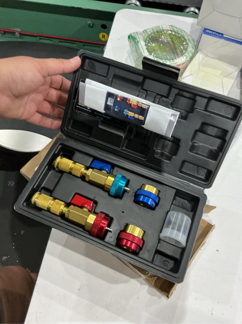 Condition photo showing Good Condition for orion motor tech ac valve core removal tool, r134a r1234yf r22 valve core remover installer tool kit for automotive air conditioning systems, ac valve core tool for standard jra and schrader valve
