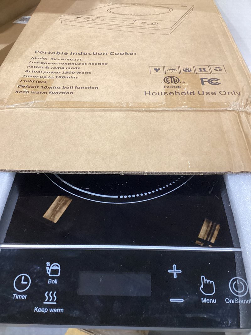 portable induction cooker