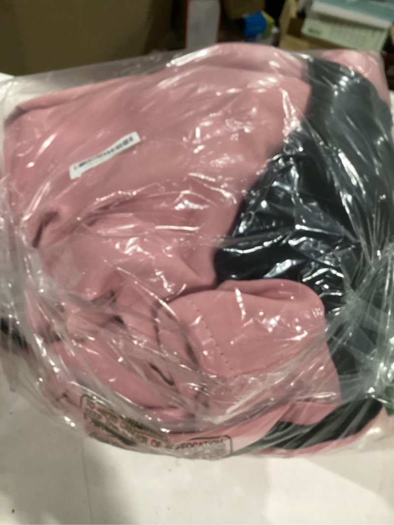 Condition photo showing New/Like New for nicetown crystal pink full shade curtain panels, pair of energy smart & noise blocking out blackout drapes for dining room window, thermal insulated guest room lined window dressing(62 x 84 inch) crystal pink 62"w x 84"l (pack of 2)