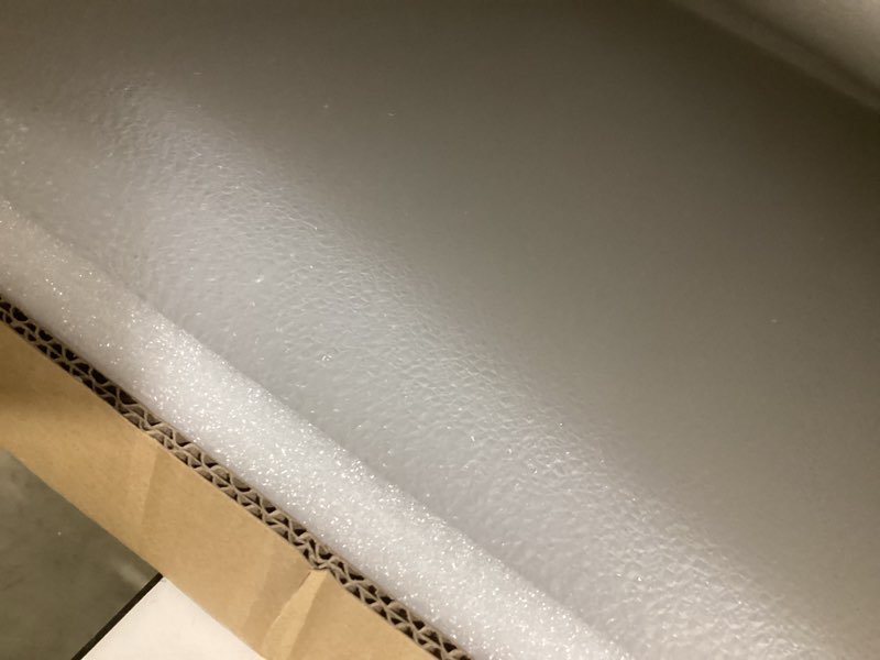 Condition photo showing Good Condition for 4 pack 22.5" x 46.5"x0.11" fluorescent light cover clear acrylic ceiling light prismatic flat panels sheet drop overhead fixtures diffuser replacement for office home commercial hospital