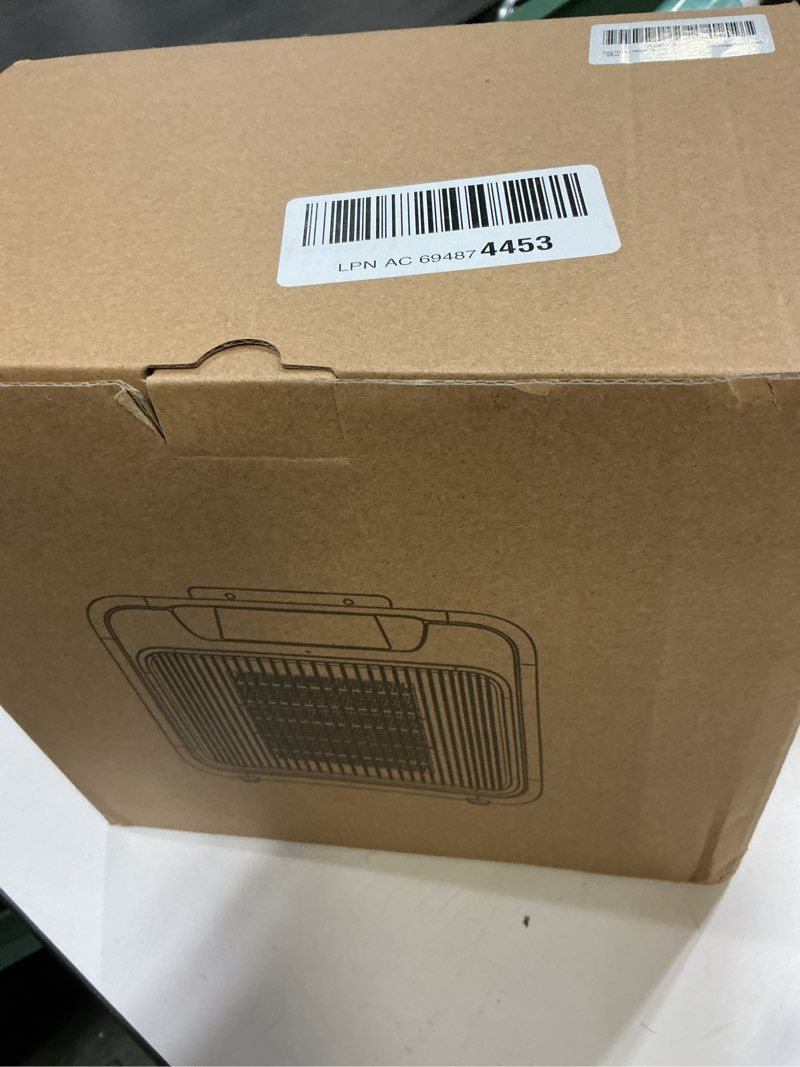 Condition photo showing New/Like New for Dog House Heater for Outdoor & Indoor Use - 600W/300W Safe & Efficient Heating for Pet Houses, Chicken Coops, Rabbit Hutches - Wall-Mounted Design with Overheat Protection & Anti-Chew Cord (grey) grey-l