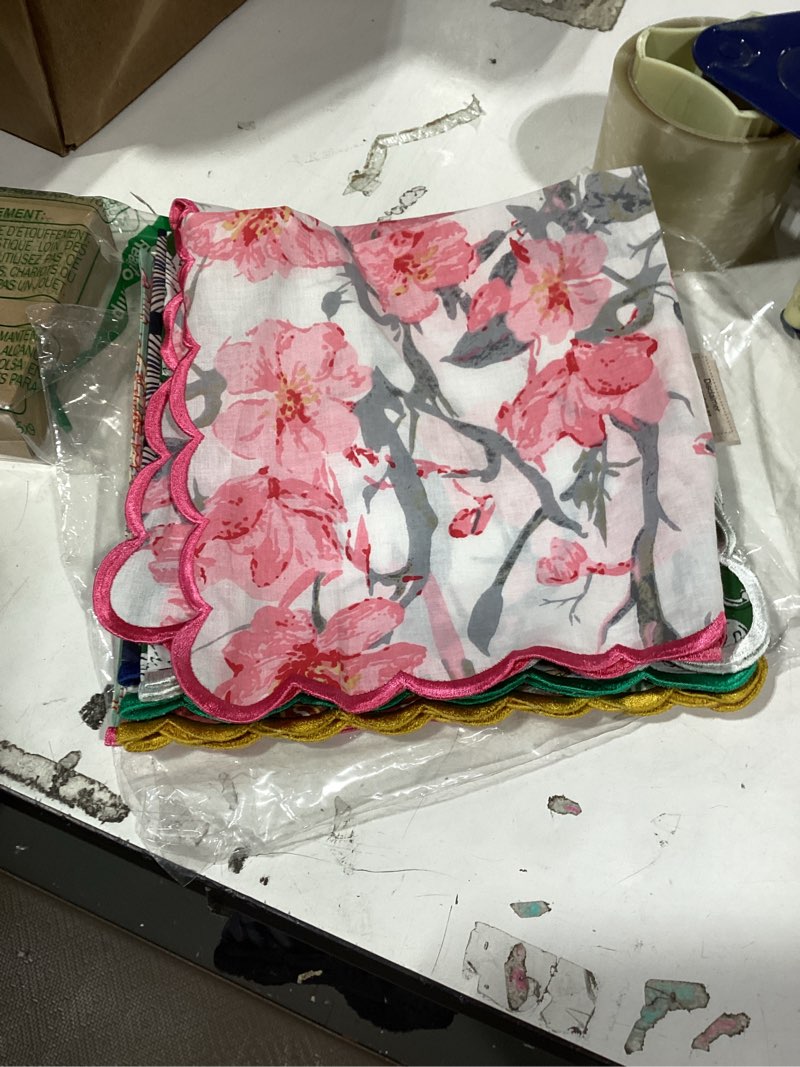 Condition photo showing New/Like New for similar  product 5 pack onlydiyanaimpex 10 pc cotton cloth napkins hand block print hand made size 16x16 inch printed home decor indian eco friendly mix lot dinner napkins (multicoloured)