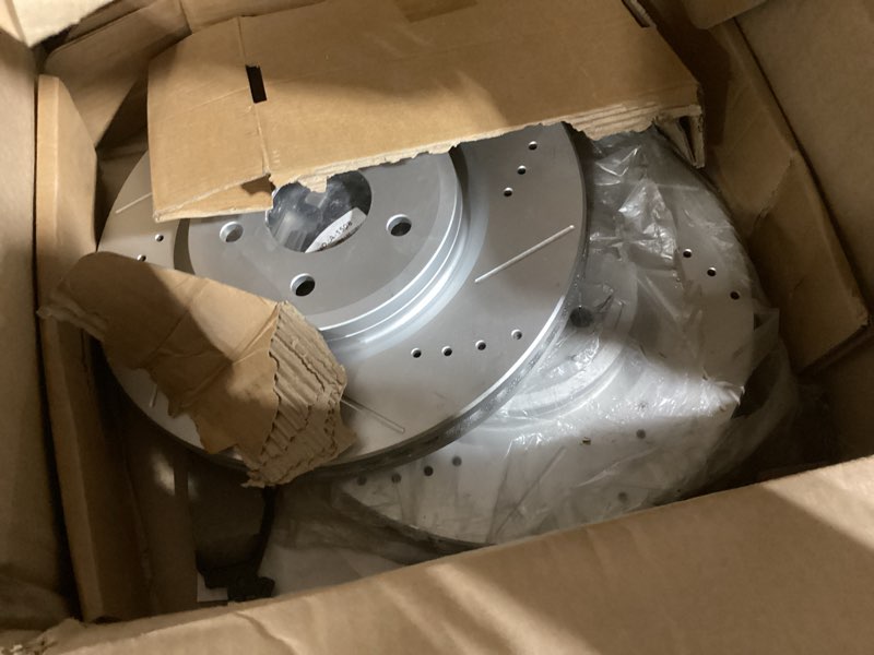 Condition photo showing Good Condition for scitoo brake kit front brake rotors and ceramic brake pads fit for 2011-2018 for ford explorer/for ford flex/for ford taurus/for lincoln mkt,2011-2012 for lincoln mks