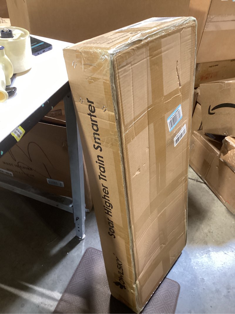 Condition photo showing New/Like New for owlsky ab machine, adjustable ab trainer machine for abs workout at home gym, foldable, knee protection, lcd monitor, device holder, 400 lbs,abdominal trainer for stomach workout