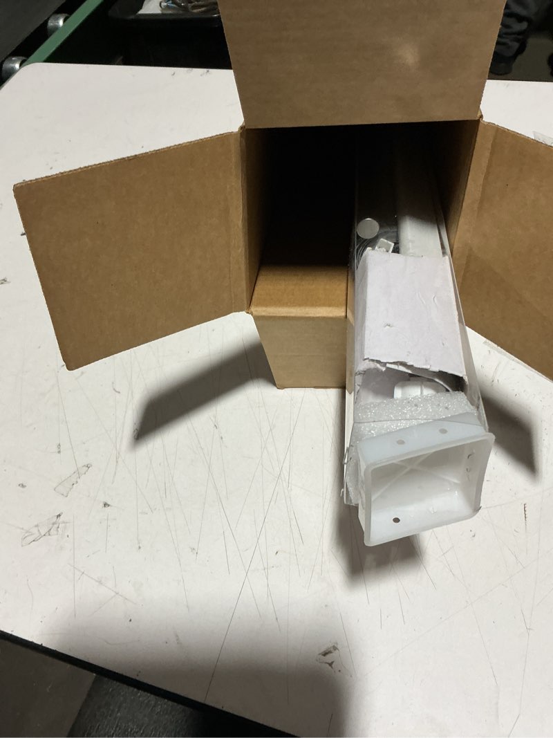 Condition photo showing Good Condition for Allbright 100% Blackout Cordless Roller Shades for Windows, Thermal Insulated UV Protection, Window Roller Blinds for Home, Office, Bedroom, Door, 17" W x 64" H, Grey Grey 17"W*64"H