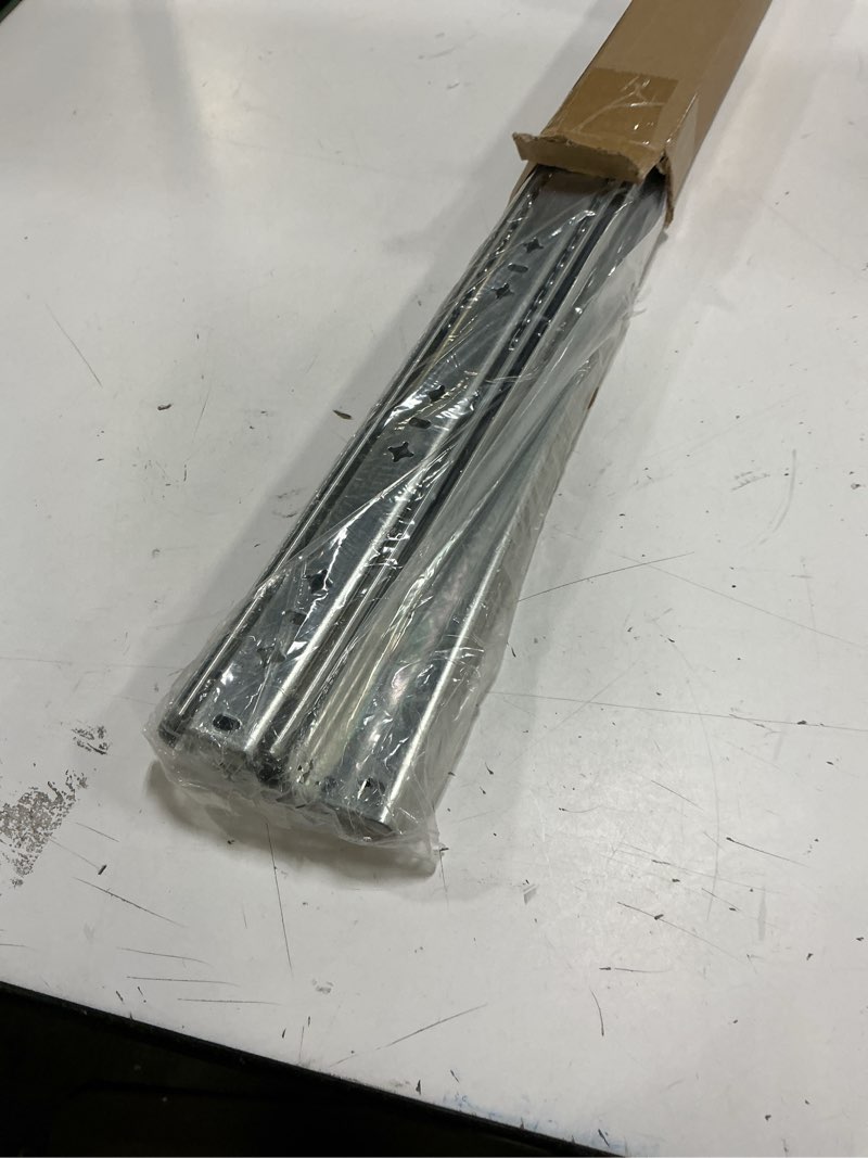 Condition photo showing Good Condition for 3/4" thick 300lbs soft close heavy duty drawer slides 1 pair 16 18 20 22 30 32 36 40 inch full extension ball bearing self slow closing rails cabinet tool box rv runners tracks glides-22 22inch w:53mm(soft close)