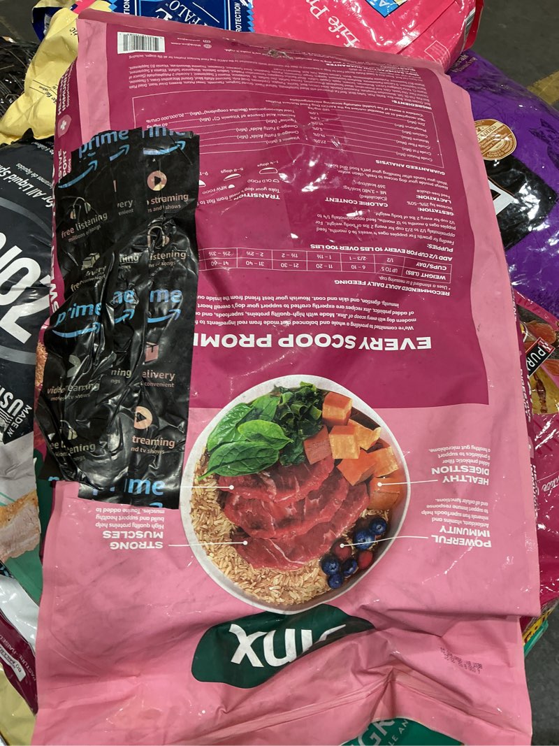Condition photo showing Good Condition for jinx premium dry dog food, for all lifestages - real beef, brown rice & sweet potato kibble with superfoods for immune support & probiotics for digestive support - no fillers - 30lb beef 30 pound (pack of 1)