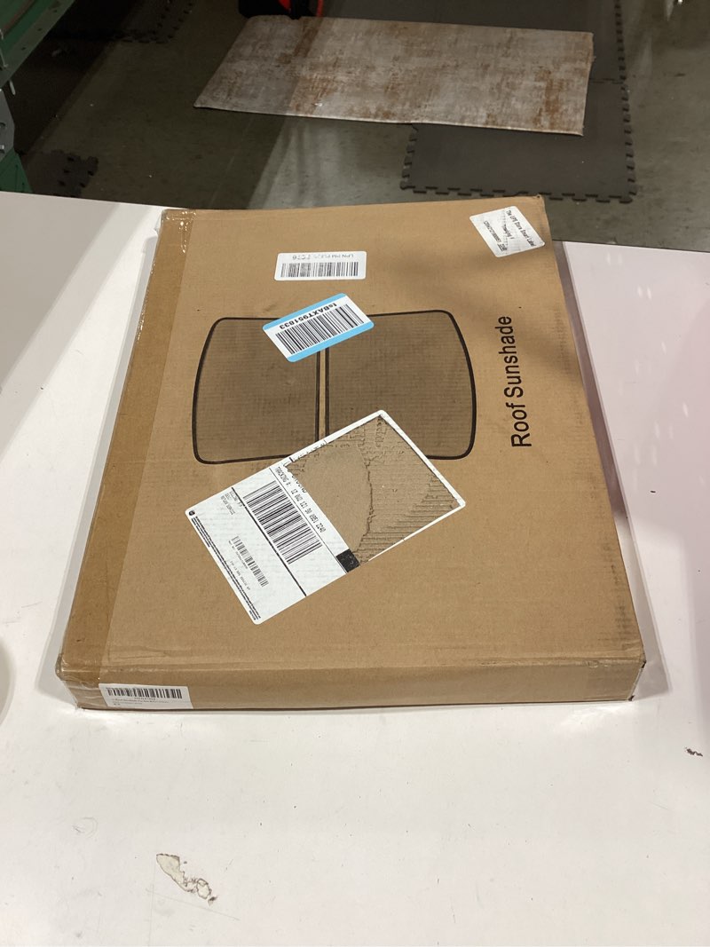 Condition photo showing Good Condition for 2025 upgrade sunshade roof for tesla model y juniper [no-gap/no-sagging] roof sun shade heat insulation sunroof shade for tesla model y juniper accessories gray