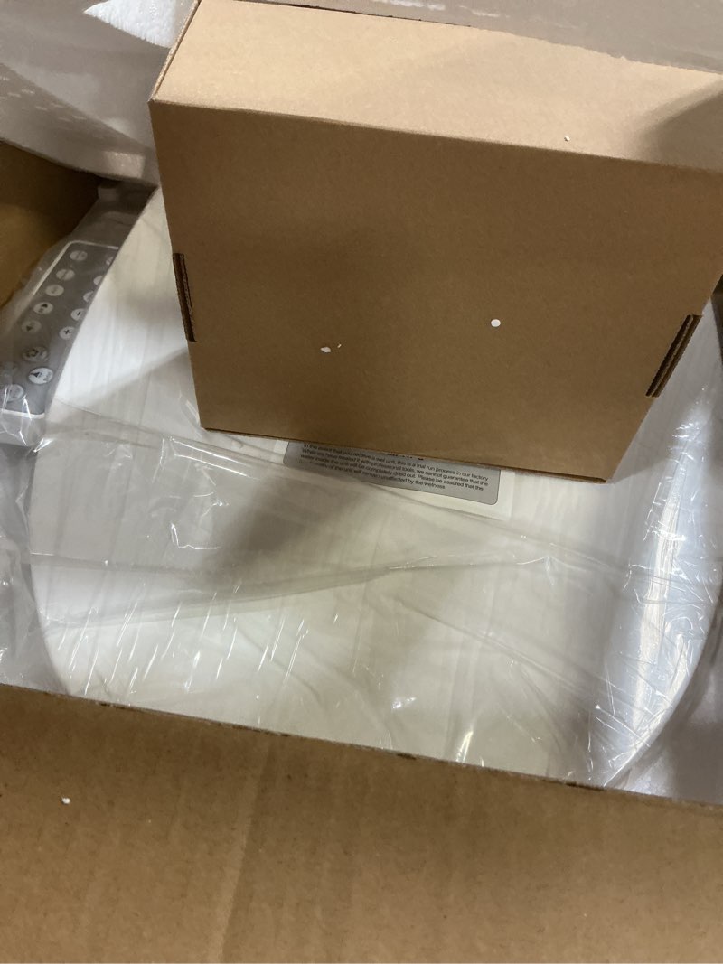 Condition photo showing Good Condition for Toilet Bidet Seat, Instant Warm Water, Self-Cleaning Nozzle, Multiple Spraying Modes, Electric Heated Seat, Warm Air Drying, Soft Closed Lid, Display Screen, Requires Electricity, Elongated Oval