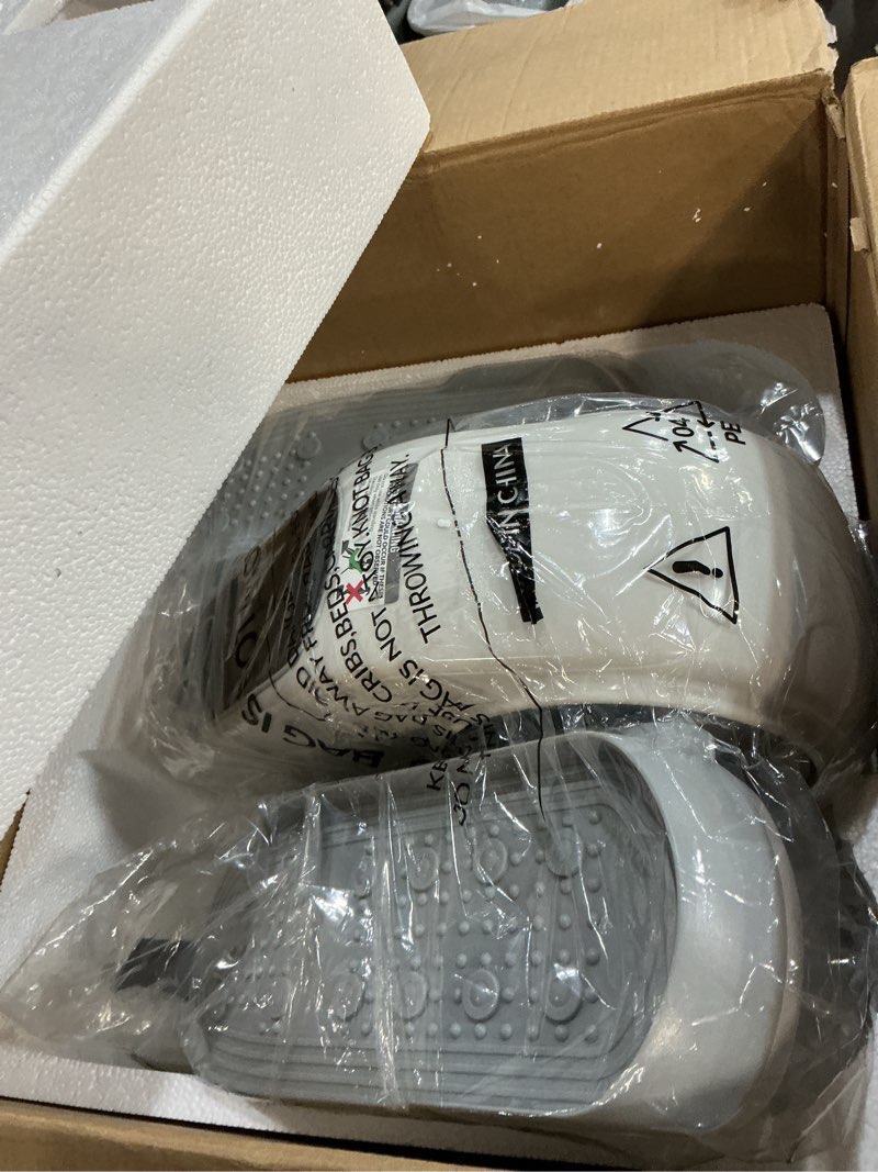 Condition photo showing Good Condition for Under Desk Elliptical Machine, Electric Leg Exerciser for Seniors, Quiet & Portable Electric Seated Eclipse Exercise Training Machine with Remote, 12 Speeds & Mute Function, Manual & Auto Mode White