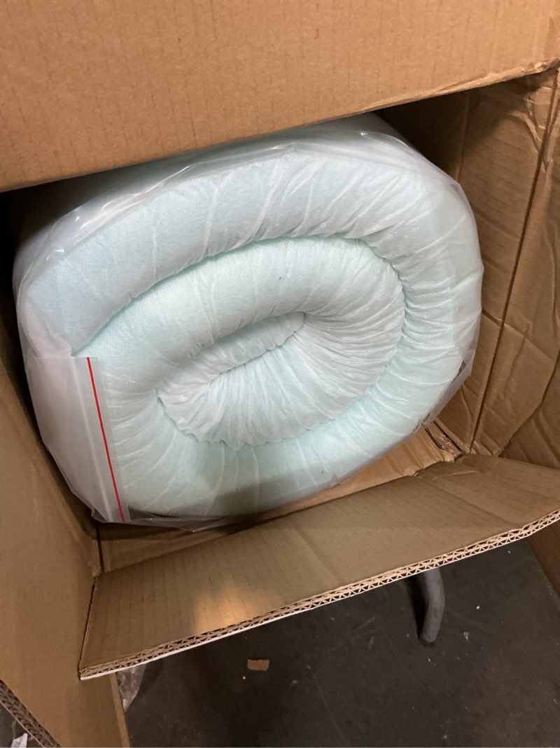 Condition photo showing Good Condition for LINENSPA Memory Foam Mattress Topper - 3 Inch Gel Infused Memory Foam - Plush Feel - Cooling and Pressure Relieving - CertiPUR Certified - Dorm Room Essentials - Queen Size