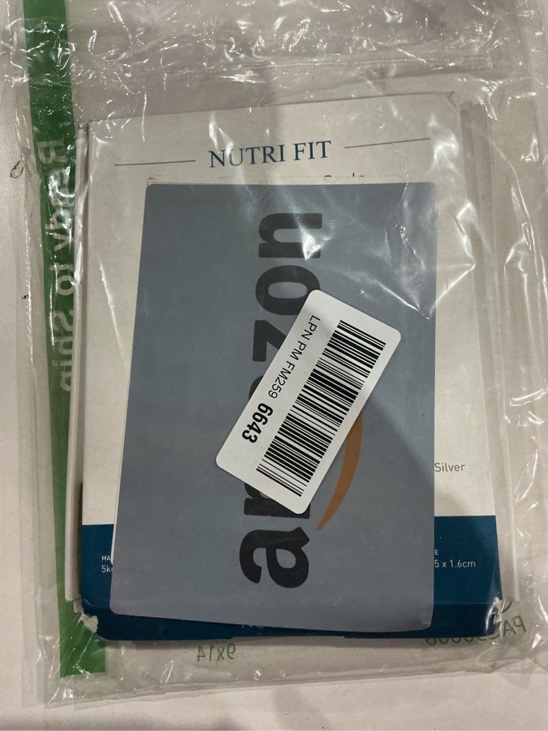 Condition photo showing Good Condition for Food Scale, Kitchen Scales Digital Weight Food Grams and Ounces for Weight Loss Baking Cooking of NUTRI FIT, Max 11lb 1g Increment, Backlight LCD Smart Tare Stainless Steel, Easy to Use, AAA Battery Silvery Grey