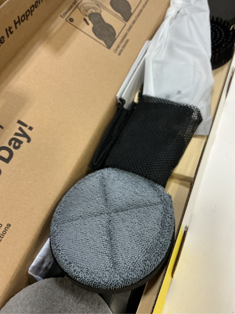 Condition photo showing Good Condition for HOTO Flexi™ Cordless Electric Spin Scrubber, Adjustable Angle, Extendable Handle, Smart Display, IPX7 Waterproof, Powerful Cleaning Scrubber with 8 Replaceable Brush Heads, for Bathroom, Tile, Bathtub