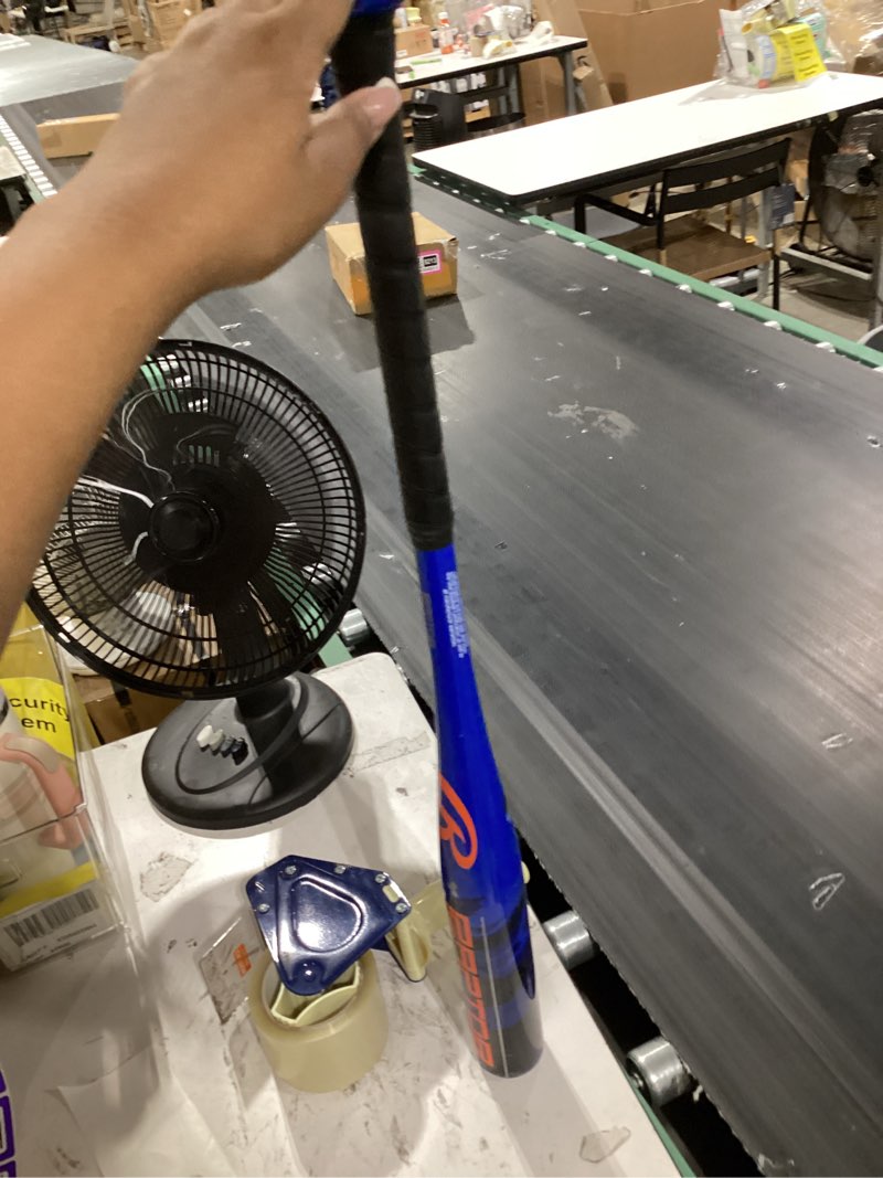 Condition photo showing As Is for rawlings | raptor youth baseball bat | usa | -10 drop | 2 1/4" barrel | 1 pc. aluminum 30 inch blue / orange