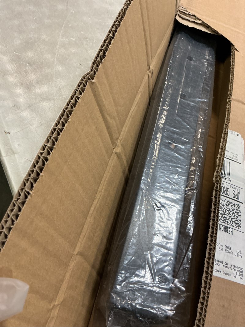 Condition photo showing Good Condition for Muzata Aluminum Black Corner Cable Railing Post 36 Inch 36"X2"x2" T-drilled One-Post Corner Solution Surface Mount Cable Railing System Kit Indoor Outdoor Seaside with User Guide PD02 B3AS 36'' Corner post