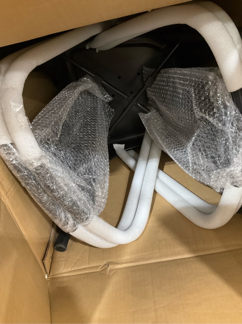 Condition photo showing Good Condition for fdw | metal dining chairs | set of 4 | black | stackable tolix side chairs with backrest | scratch-resistant | non-slip feet | indoor/outdoor use | 330 lbs capacity | for kitchen & restaurant black steel seat