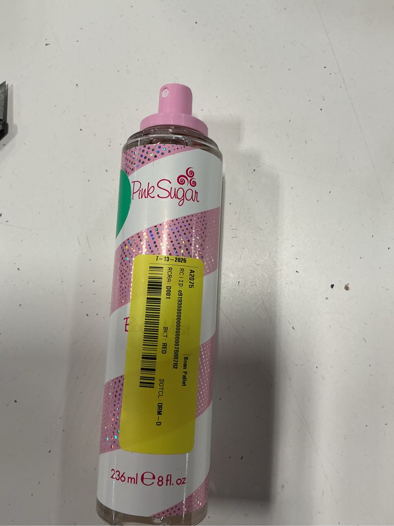 Condition photo showing New/Like New for pink sugar by aquolina for women - 8 oz body spray