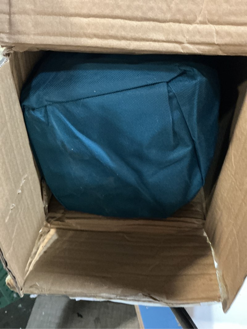 Condition photo showing Good Condition for arrowhead outdoor portable folding camping quad chair w/ 6-can cooler, cup & wine glass holders, heavy-duty carrying bag, padded armrests, headrest & seat, supports up to 450lbs, usa-based support blue w/cooler and wine holder