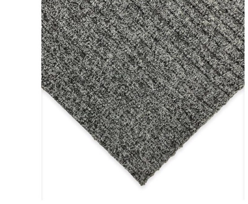 KOECKRITZ Heavy Duty Durable All Weather Indoor/Outdoor Non Slip Entrance Mat Rugs and Runners for Office Business Building Home Garage Front Door (3' x 7', Charcoal)