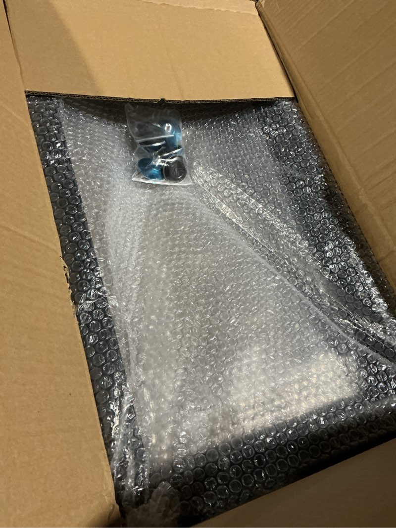 Condition photo showing Good Condition for 24 Inch Metal Coffee/End/Side Table Legs Black, Industrial DIY Furniture Legs for Desk, Chair, Bench, Nightstand, Set of 2 24" U Shape Black