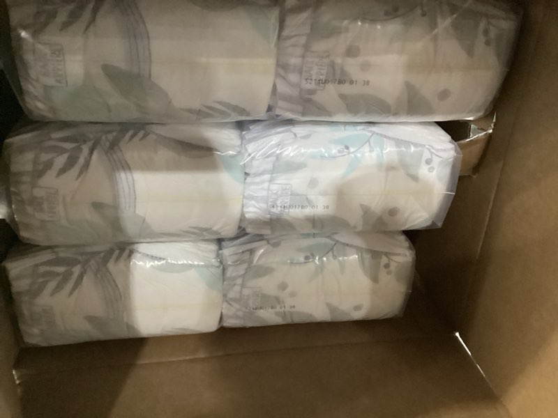 Condition photo showing New/Like New for Pampers Pure Protection Baby Diapers, Size 2 (12-18 lbs), 186 Count, Up to 100% Leakproof, Premium Plant-Based Skin Protection, Hypoallergenic Soft Diapers Size 2 186