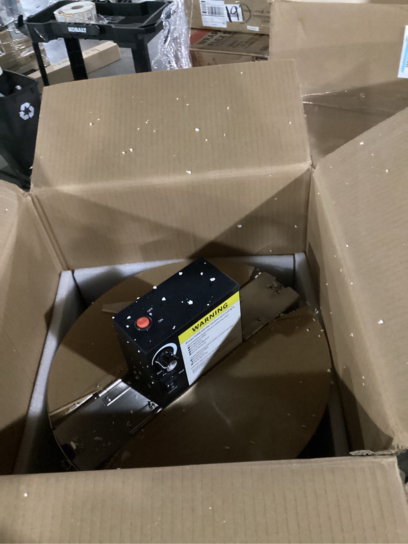 Condition photo showing Good Condition for electric 16 inch bud leaf bowl trimmer machine,wet dry hydroponic cutting machine,stranded flower rotary cut for hydroponic plant bud and flower,sharp stainless steel blade, silicone tray