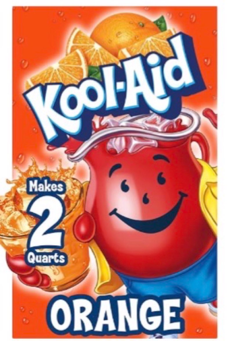 Kool-Aid Unsweetened Caffeine Free Orange Zero Calories Powdered Drink Mix 60 Count Pitcher Packets (BEST BY AUG 08/2027)