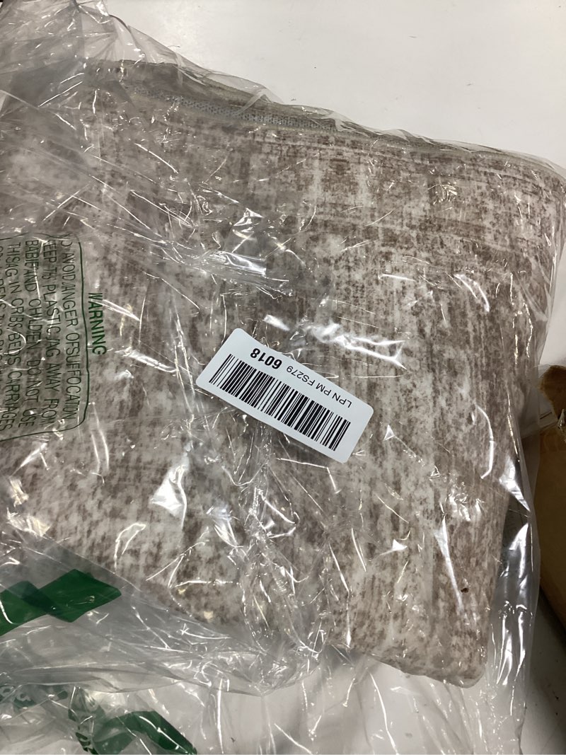 Condition photo showing New/Like New for Long Bathroom Rugs Runner - Washable Rug for Hallway 2x10, Ultra-Thin Soft Kitchen Carpet Runner, Anti Slip Backing Runner Rugs for Entrance, Bedroom, Living Room(2'x10', Brown/Ivory) Brown/Ivory 2' x 10' (Runner)