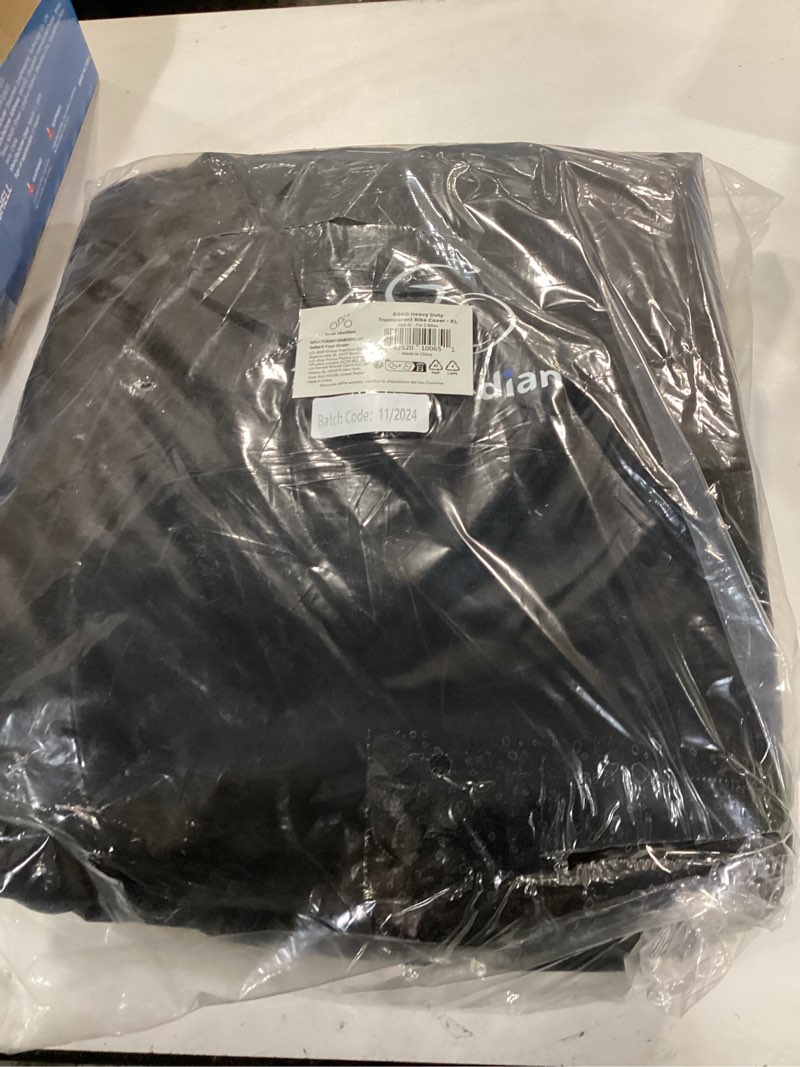 Condition photo showing New/Like New for TeamObsidian Bike Cover - Outdoor Storage, Bicycle Transportation or Travel - Waterproof eBike Protection - For 1 to 3 Bikes - Heavy Duty Ripstop 600D Oxford Material - Transparent XL - 2 Bikes