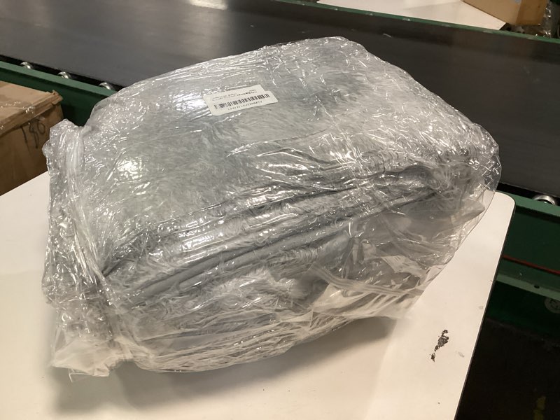 Condition photo showing New/Like New for YOBATH Fluffy Shag Area Rugs 5x7 for Living Room Bedroom, Soft Fuzzy Shaggy Carpet Rugs for Girls Boys Kids Indoor Floor Nursery Home Decor, Light Grey 5' x 7' (Rectangular) Tie-dyed Light Grey