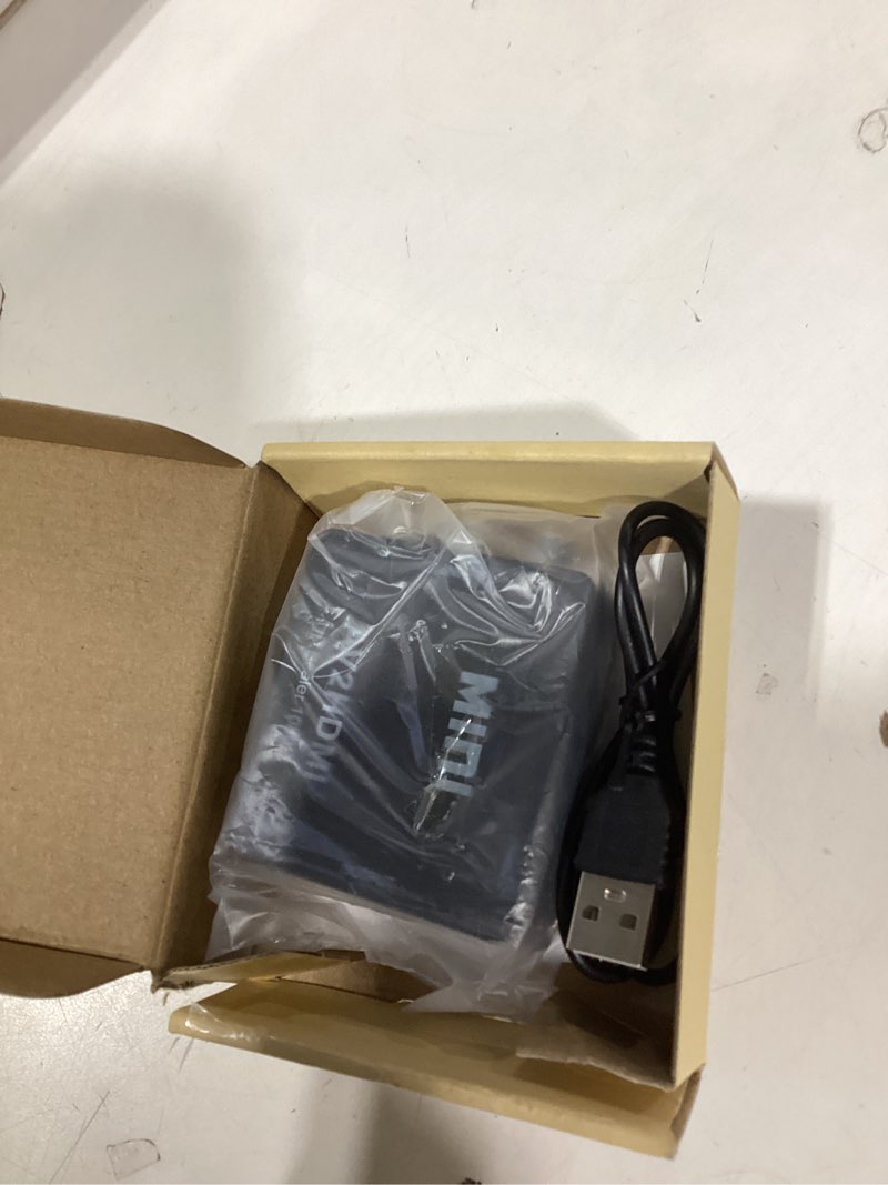 Condition photo showing Good Condition for RCA to HDMI Adapter - RCA to Hdmi Converter for Smart TV, Connect VCR/Wil/Game Consoles/PS4/ N64/TV/VHS to HDMI-Compatible Devices Converter Support PAL/NTSC RCA to HDMI 101