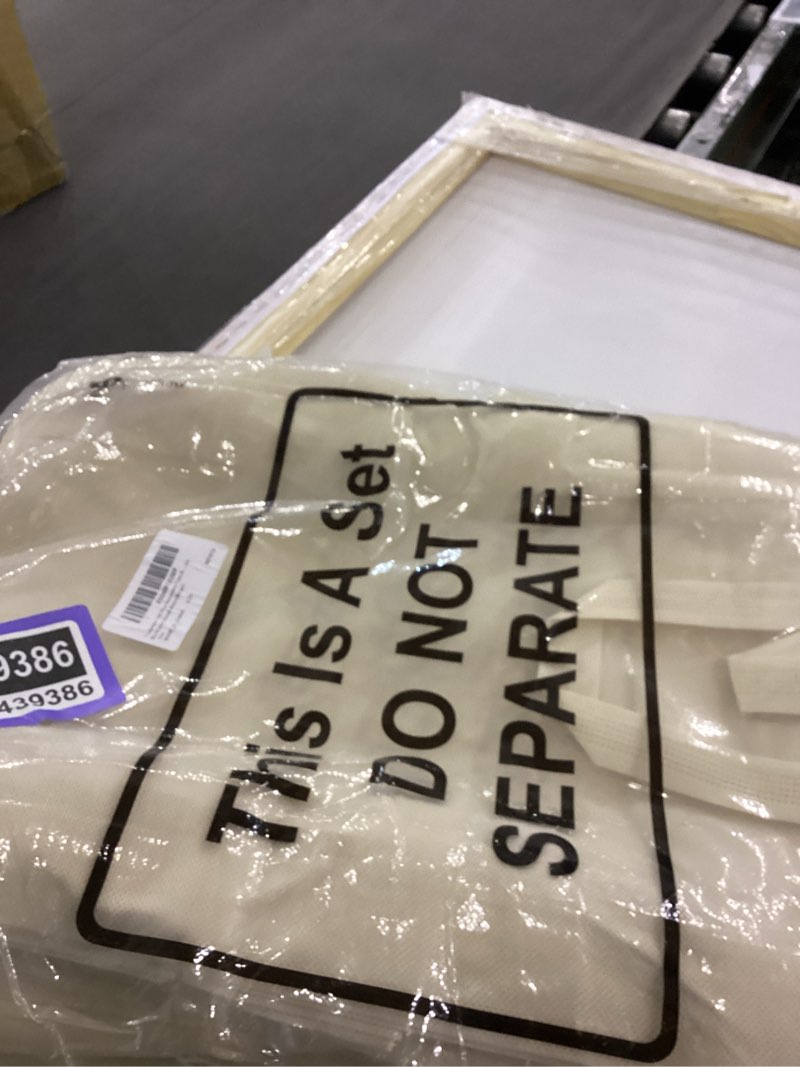 Yoojahow 100 Pcs Reusable Tote Bag with Handles Bulk 11.81'' x 3.94'' x 14.96'' Extra Large Non Wove